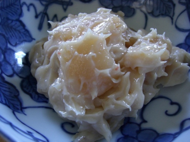磯の香りを運びます！ちりあわび（ロコ貝）粕漬